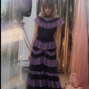 BHLDN Needle & Thread Dress Gown fits size US 6 8 $702